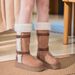 Long Tube Snow Boots 2025 Winter New Style Suede Big Northeast Thick Soled Cotton Shoes Women's Anti Slip Super Fire Warm Short Boots_vogvips.com