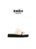 【Lan Cabinet】Wrap Strap ~ 2025 Square Toe Thick Sole Beach Vacation Casual Slippers For Women Summer Outdoor Wear_vogvips.com