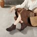 First Layer Cowhide Women's Retro Single Shoes British Style Summer Autumn New Thin Versatile Wear-resistant Closed Toe_vogvips.com