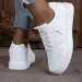 Fashionable Women's Casual Breathable Flat Shoes, Sports Shoes, Running And Outdoor Walking Shoes_vogvips.com