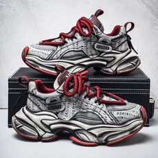 Non-slip Outdoor Sports Men's Shoes Casual Shoes Platform Heightening Dad Shoes Trendy Shoes_vogvips.com