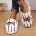Women's Cotton Slippers For Autumn Winter, Indoor Home Use, Non-Slip Thick Sole, Soft And Warm, Couples' Style_vogvips.com