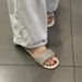 2026 Summer New Versatile French Top Quality Flat Sandals With High-End Purple Rhinestones For Women's Outdoor Wear_vogvips.com