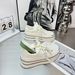 6Cm Height Increase~ European Style Genuine Leather Thick-Soled White Sneakers For Women, Versatile Fashionable Casual_vogvips.com