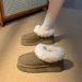 Versatile Snow Boots Women In The Winter Of , With Thick Plush Cotton Shoes, Comfortable And Fluffy Shoes For One_vogvips.com
