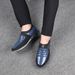 3286 New Fashion Middle-aged Large Size Casual Leather Round Toe Color-blocking Men's Slip-on Wenzhou Shoes_vogvips.com