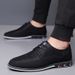 Men's Brogue Leather Shoes Business Casual Oxford Shoes With Comfortable Sole_vogvips.com