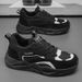Spring New Breathable Labor Protection Men's Trendy And Versatile Thick Soled Anti Slip Sports Shoes, Casual Dad Shoes_vogvips.com