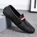 Men's Loafers Casual Leather Shoes Slip-On Soft Sole Non-Slip Handmade Large Size Men's Shoes 47_vogvips.com