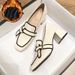 Xinhui Xin Slip-On Lazy For Women 2025 Soft Flat Bowknot Loafers British Style Small Leather Shoes_vogvips.com