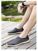 Men's Shoes Fly-woven Lazy One-pedal Simple Solid Color Soft-soled Casual Men's Board Shoes_vogvips.com