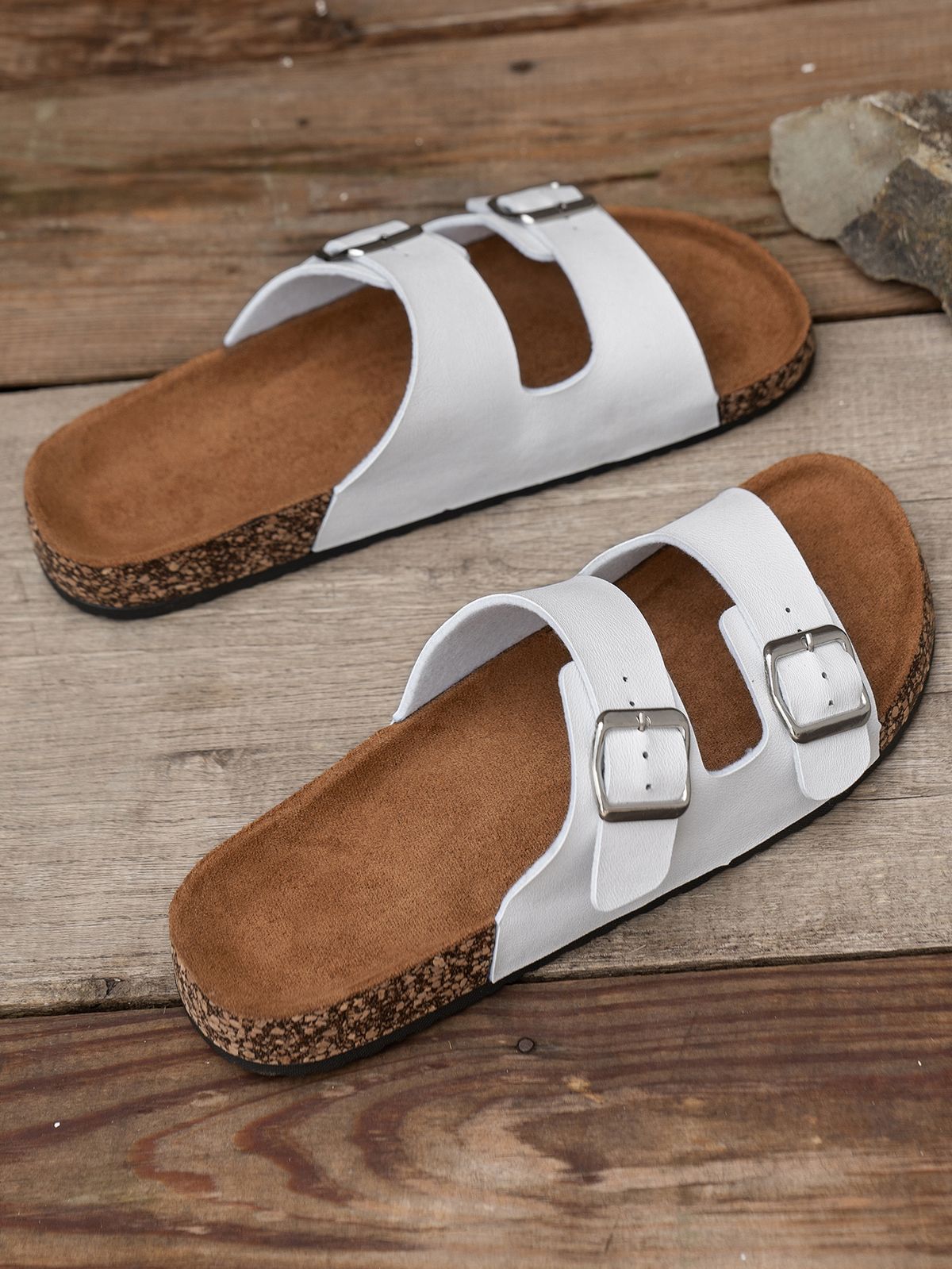 Men's Fashionable Slippers, Thick-Soled, Wear-Resistant, Waterproof, Non-Slip, Lightweight, Comfortable, Casual Sandals_vogvips.com