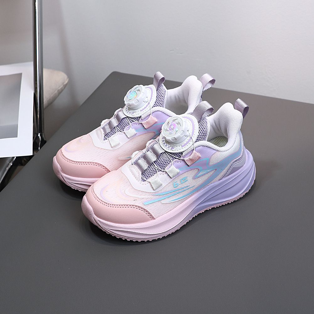27-37 Size Jogging Breathable Mesh Light Sole Big Kids Student Sports Running Shoes 3277_vogvips.com