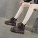 thick-soled Velvet Cotton Shoes Martin Boots Women's New High And Short Boots Casual Versatile Women's Boots_vogvips.com