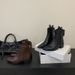 French V-Neck Xinjiang Northwest Sichuan Grassland Travel Outfit Western Martin Chelsea Ankle Boots For Women_vogvips.com