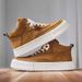Large Size Men's Shoes Autumn Extra Wide Sports 45 Genuine Leather 46 Casual 47 High Top Sneakers 48 Fleece Lined Martin_vogvips.com