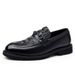 Autumn New Trend Business Casual Breathable Genuine Leather Soft Sole Non-Slip Wedding Formal Men's Shoes_vogvips.com