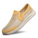 Mesh Shoes Men's Soft-soled Sports Casual Fly-woven Mesh Middle-aged Dad Shoes_vogvips.com