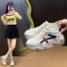 Dad Shoes Female Student Sports Running Shoes Casual Shoes Platform Height Increase_vogvips.com