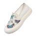 Old Beijing Cloth 2025 Summer New Women's Flat Bottom Canvas Casual Fashion Student High Heel Soft Sole Ethnic Style_vogvips.com