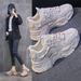 Popular Thick-soled Street-style Dad Shoes For Women, Spring And Autumn, Trendy Retro 2025 New Model, Height-increasing_vogvips.com