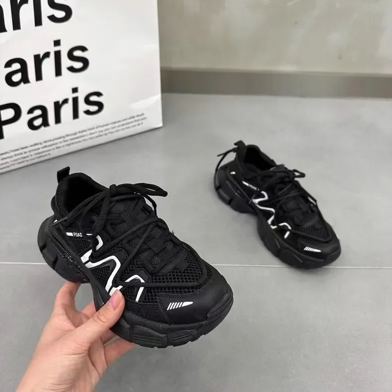 Trendy Women Sneakers Sports Clunky Shoes Breathable Comfortable Hot Sale Free Shipping_vogvips.com