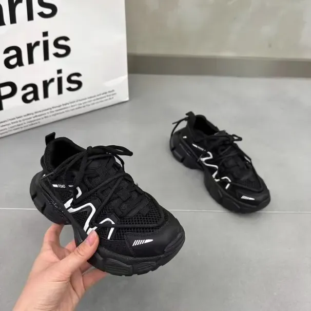 Trendy Women Sneakers Sports Clunky Shoes Breathable Comfortable Hot Sale Free Shipping_vogvips.com