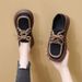 Retro Single-Strap Mary Jane With Soft Sole, 2025 Autumn New Flat Round-Toe Small-Sized Leather Shoes For Women_vogvips.com