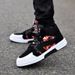 Men's Fashion Camouflage High-Top Sneakers - Trendy Lace-Up Casual Shoes For Street Dance & Urban Style_vogvips.com