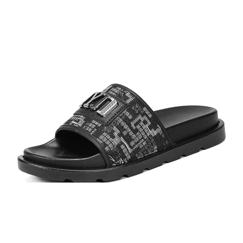 2026 New Couple's Canvas Retro Men's And Women's Sandals, Popular Among Students, Trendy Beach Slippers For Cross-Border_vogvips.com