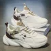 Men's New Breathable White Thick Sole Height Increasing Sneakers Casual Shoes Men's Autumn_vogvips.com