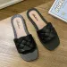Summer Designer New Woven Diamond Pattern Home Outdoor Versatile Fashion Lightweight Breathable Slippers Anti Slip Wear_vogvips.com