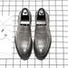 Bean Men's Fashion, British Style, One Foot Lazy, Loafers, Business Formal, Breathable Casual Leather Shoes, 9715-D_vogvips.com