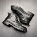 European Warm Series Bowei Genuine Leather Cowhide Soft Sole Men's British Work Round Toe Mid-top Lace-up Trendy Martin Boots_vogvips.com