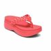 Wedge Heels To Wear Seaside Beach Fashion Increase Thick Soled Flip-flops_vogvips.com