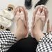 Flip Flop Fairy Style Flip Flops Beach Sandals Soft Sole Stepping Shit Feeling Summer Outerwear Women's Flat Sandals_vogvips.com