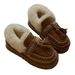 Thick-Soled Snow For Women 2025 New Winter Height-Increasing Fleece-Lined Thickened Tassel Short Casual Furry Warm_vogvips.com