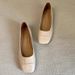 Sheepskin Version~Apricot-colored Women's Summer Commuting Soft Leather Flat Granny Shoes With Square Toe And Shallow_vogvips.com