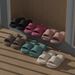 EVA Cushion Silent Slippers For Women Summer Indoor Home Bathroom Shower Non-Smelly Outdoor Wear_vogvips.com