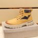 European Style Martin For Men 2025 New Retro Short Cow Suede Work Soft Sole Height Increasing Yellow Boots_vogvips.com