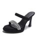 High-heeled Shoes For Petite Women That Don't Tire The Feet, 2024 European And American Summer New Style, Rhinestone_vogvips.com