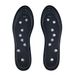 Leather magnetic therapy insole 8 magnetic massage breathable health care magnetic iron insole_vogvips.com