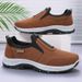 WalkPrime Casual Large Size Cross-Border Export Slip-On Dad Outdoor Walking Men's Shoes_vogvips.com