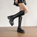 19233-1 Thick-Soled High Women 2025 Autumn Winter New Belt Buckle Over-the-Knee Long Boots With Wide Back Zipper For_vogvips.com
