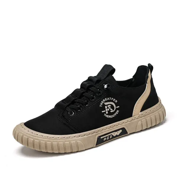 Sneakers Breathable Black Men Casual Fashion Driving Walking Tennis Shoes For Male Skate Flats Atillas Man Lhshoe_vogvips.com