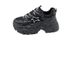 Black Warrior Daddy Shoes Women's New All Match Thick Soled Casual Sports Shoes Popular Women's Shoes_vogvips.com