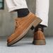 Brogue Genuine Leather Men's Shoes Classic Retro Design Style Outdoor Leisure Business Party Office Wedding Adult_vogvips.com