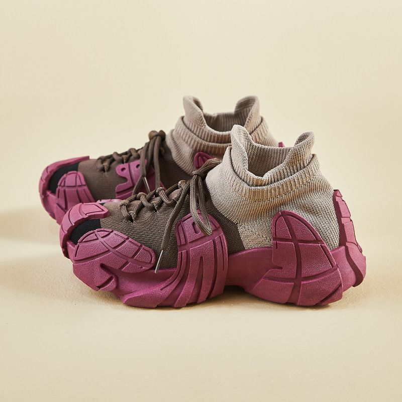 Ins Korean Style 2025 Spring New Student Sports Fitness Running Casual Shoes Height Increasing TA001-1_vogvips.com