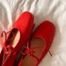 Sheepskin Version~2025 New Genuine Leather Soft Sole Mary Jane For Women Shallow Mouth Red Strap Flat Ballet Shoes_vogvips.com