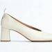Retro Square Toe Women's Genuine Leather Shoes High Heels Versatile Commuting Spring Autumn New Style_vogvips.com